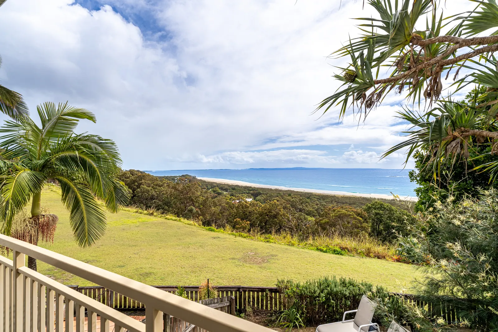 Ocean views over the headland from a Premium Headland Ocean villa